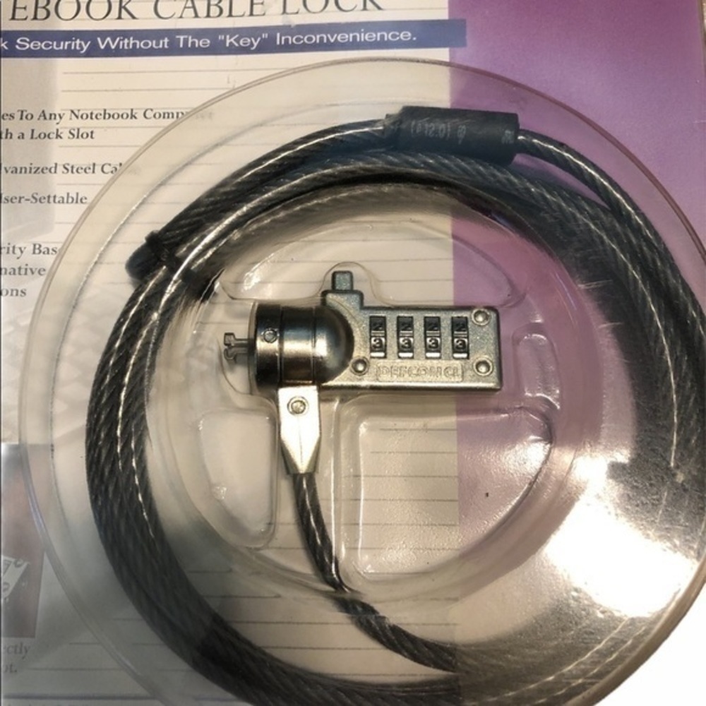 Defcon CL Notebook Cable Lock Model PA410U - Picture 4 of 4